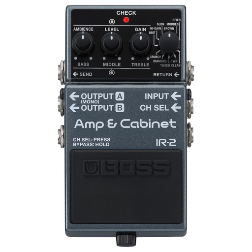 [IR-2] Boss IR-2 - Pédale de Simulation d'Ampli et Cabinet - Son Authentique