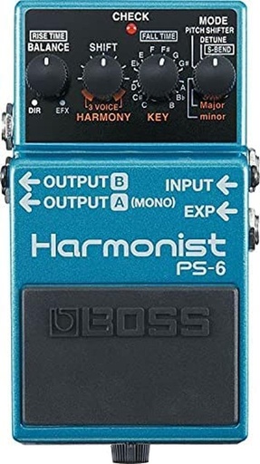 [PS-6] Boss PS-6 - Harmonization Pedal - Guitar Effects