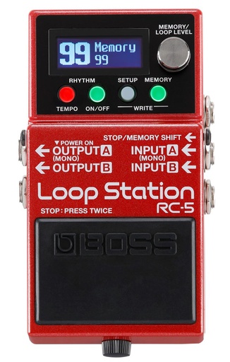 [RC-5] Boss RC-5 - Pédale de Loop - Outil Créatif
