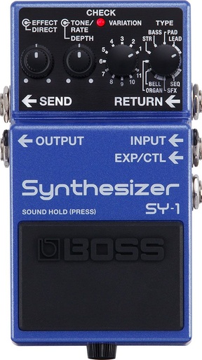 [SY-1] Boss SY-1 - Pédale Synthétiseur - Effets Guitare