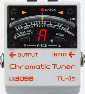 [TU-3S] Boss TU-3S - Chromatic Tuner - Foot Pedal