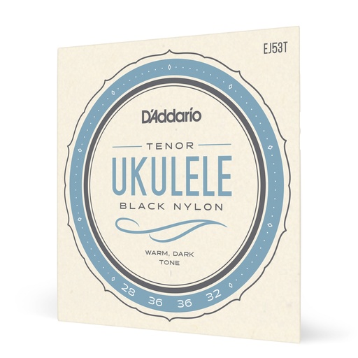 [EJ53T] D'Addario EJ53T - Cordes Ukulélé Ténor [Pro-Arté Rectified]