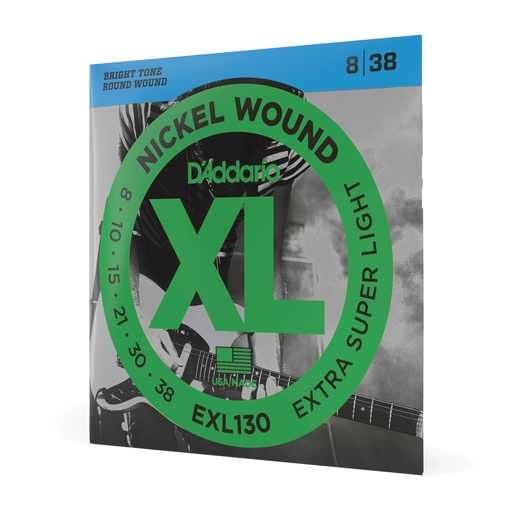 [EXL130] D'Addario EXL130 - Electric Guitar Strings [Extra Super Light]