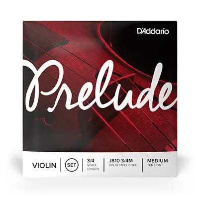 [J810.5] D'Addario J810.5 Cordes de violon 1/2 prelude