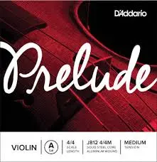 [J812 4/4M] D'Addario Orchestral - J812 4/4M - D'Addario Bowed Corde seule (La) pour violon D'Addario Prelude, manche 4/4, tension Medium