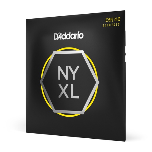 [NYXL0946] D'Addario NYXL0946 - Cordes Électriques Super Light Top / Regular Bottom [9-46]