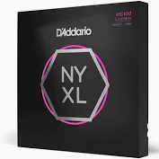 [NYXL45100] D'Addario Strings - NYXL45100 - Cordes pour basse D'Addario NYXL45100 filet nickel, Regular Light, 45-100, diapason long