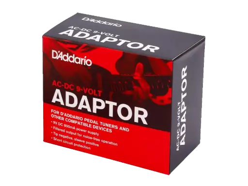 [PW-CT-9V] D'addario Power Supply 9V 800mA Centre Negatif