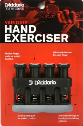 [PW-VG-01] D'Addario Accessories - D'Addario Varigrip Adjustable Hand Exercise...