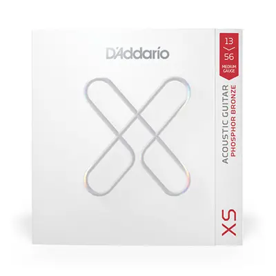 [XSAPB1356] D'Addario Strings - D'Addario 13-56 Medium, XS Phosphor Bronze Coat...