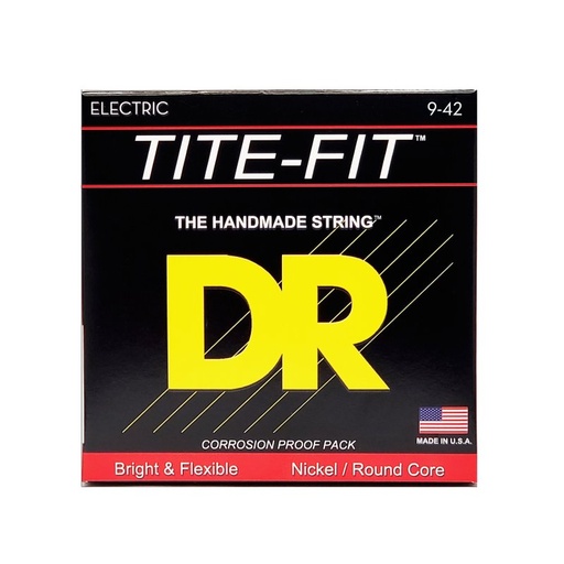 [LT-9] DR Strings DRS 2-LT-9 - Cordes Électriques Tite-Fit 9-42