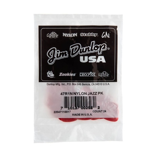 [47R1N] Dunlop 47R1N - Mediator Nylon - Précision et Confort