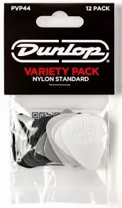 [PVP44] Dunlop PVP44 - Sélection de médiators en nylon - 
