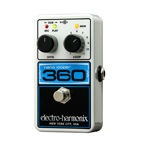 [360L] Electro-Harmonix 360 Nano Looper - Pédale de Looping - Créez des Boucles Innovantes