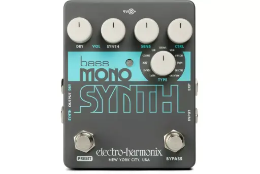 [BASS MONO SYNTH] Electro-Harmonix Pédale d’effet Bass Monophonic Synthesizer