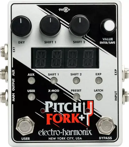 [FORK+] Electro-Harmonix FORK+ Polyphonic Pitch Shifter Pedal