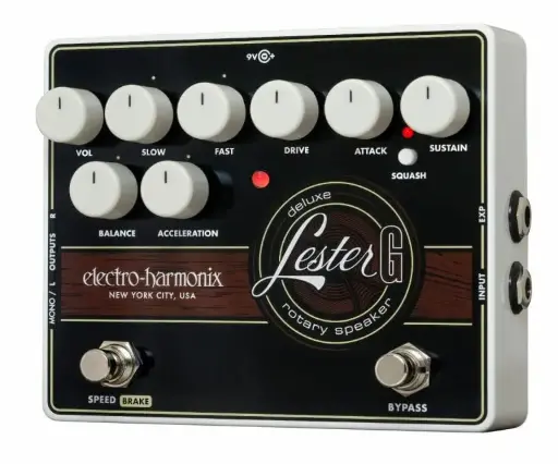 [LESTER-G] Electro-Harmonix Lester-G - Pédale Enceinte Rotative - Effet Guitare