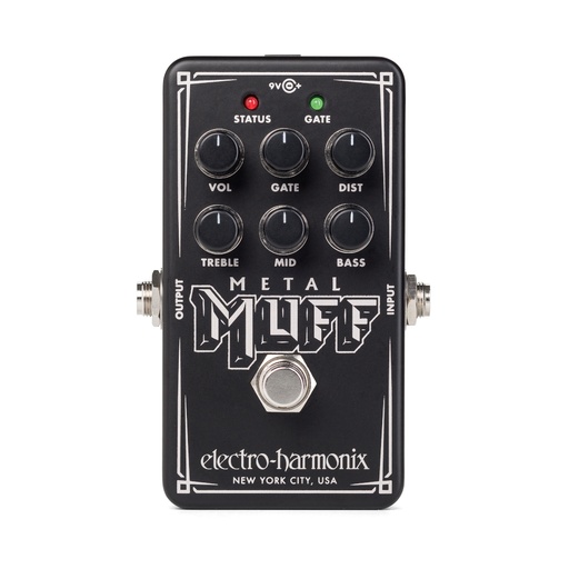 [NANOMETALMUFF] Electro-Harmonix Nano Metal Muff - Pédale de Distorsion avec Gate