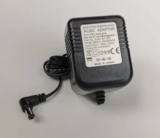 [US9-L-DC-500A] Electro-Harmonix US9-L-DC-500A 9V - Alimentation Pédale - Centre Positif