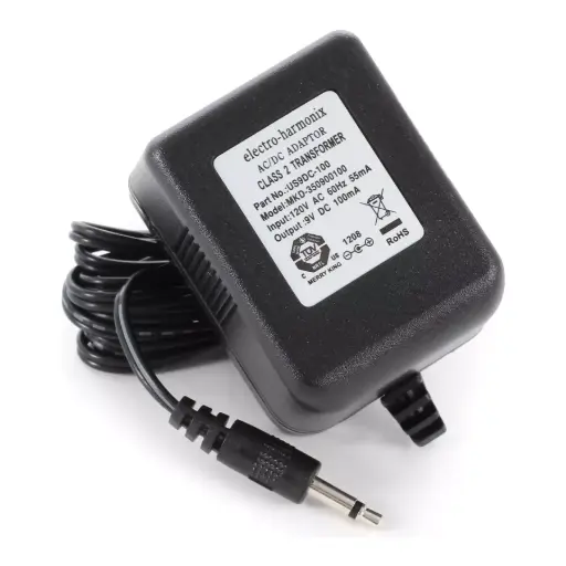 [US9DC-100] Electro-Harmonix US9DC-100 - Adaptateur Secteur 9V 100mA Centre Positif