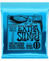 [2225EB] Ernie Ball 2225EB - Cordes Guitare Électrique Extra Slinky