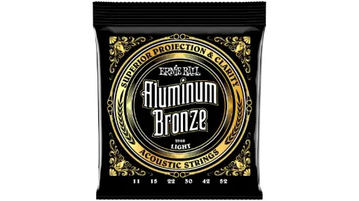 [ERN EB-2568] ERNIE BALL CORDES ACOUS 11-52 ALUM-BRONZE