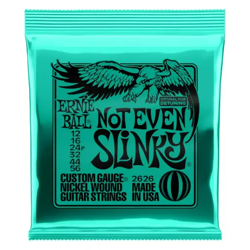 [2626EB] Ernie Ball 2626EB - Electric Strings 12-56 Not Even Slinky