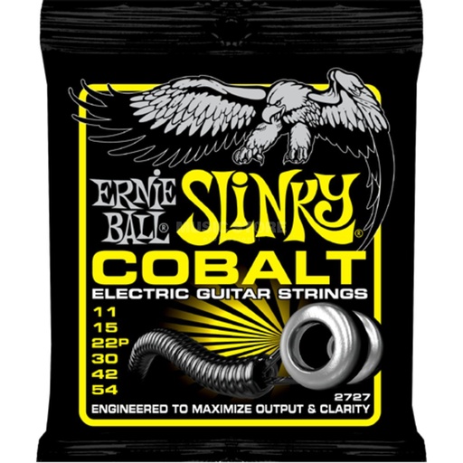 [EB-2727] Ernie Ball EB-2727 - Cordes Guitare Cobalt 11-54 Beefy Slinky