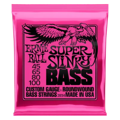 [ERN EB-2834] Ernie Ball Cordes Basse 4 cordes 45-100
