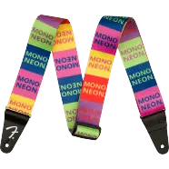 [0990623071] Fender Mononeon Logo - Courroie Multi-Couleur 2'' - Accessoire guitare