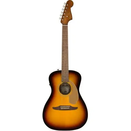 [0970722003] Fender Malibu Player Electric-Acoustic Guitar Sunset