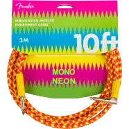 [990810282] Fender Mono Neon - 10' Instrument Cable - Performance and Style
