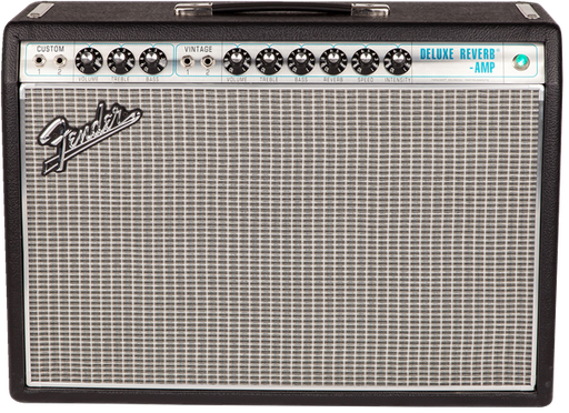 [2274000000] Fender '68 Custom Deluxe Reverb - Combo Guitar Amp - Vintage and Modern