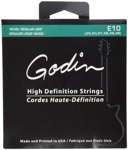 [8964] Godin Cordes Élec 10-46 - Cordes Guitare Électrique - 