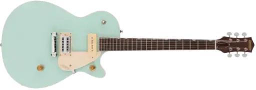[2806700549] Gretsch G2215-P90 Streamliner Junior Jet Club - Mint metallic