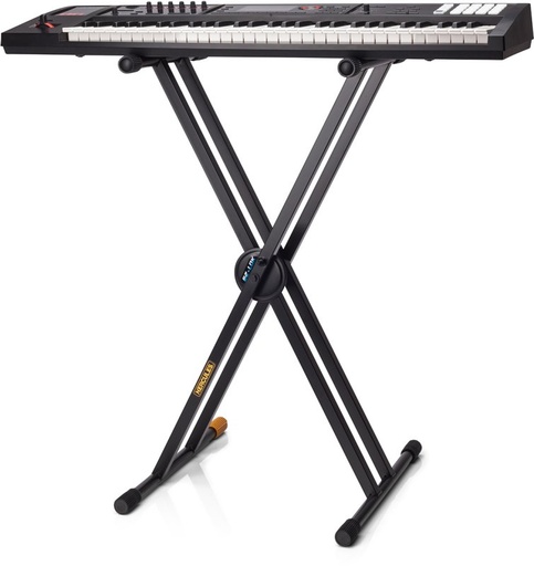 [KS120B] Hercules KS120B - EZ-LOK Double X-Keyboard Stand