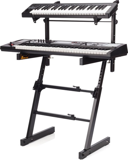 [KS410B] Hercules KS410B - AutoLock Z-Keyboard Stand w/ Tier
