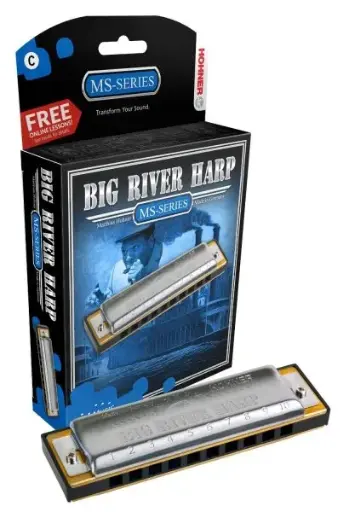 [BGRVR-BB] Hohner Big River Harp - Harmonica - Si Bémol