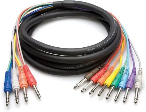[STP-802] Hosa Cable Multipaire 8 ts 4 trs