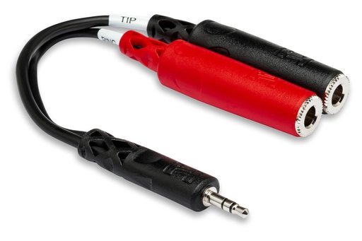[YMP-137] HOSA ADAPATEUR Y 2 1/4 MONOI A 1/8 STEREO