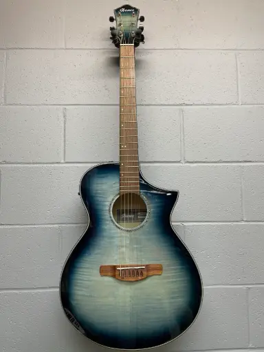 [AEWC400IBB] Ibanez AEWC400IBB - Guitare Électro-Acoustique - Bleu Indigo