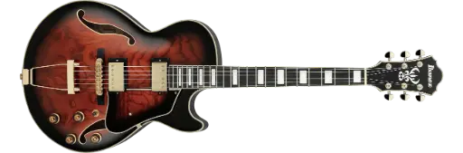 [AG95QADBS] Ibanez AG95QADBS - Guitare Jazz - Hollow-Body
