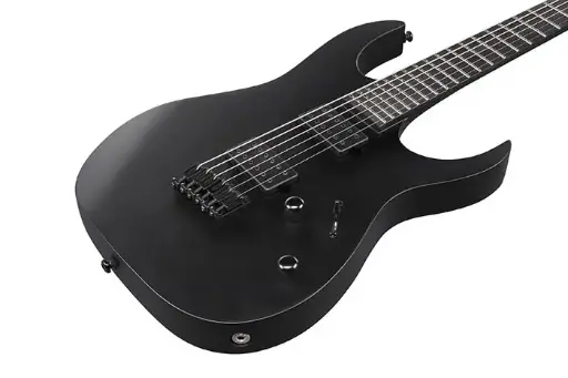 [RGRTBB21BKF] Guitare élec. baryton Ibanez RGRTBB21BKF Iron Label RG Noir