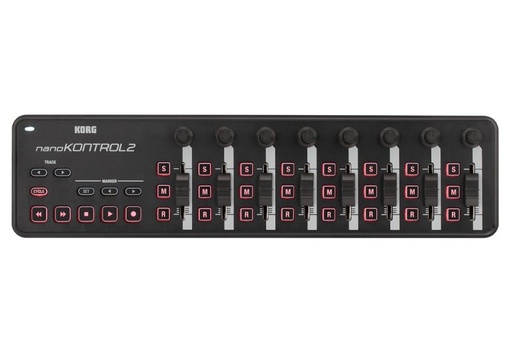 [NANOKONTROL2-BK] Korg NANOKONTROL2-BK - Contrôleur MIDI USB - Noir