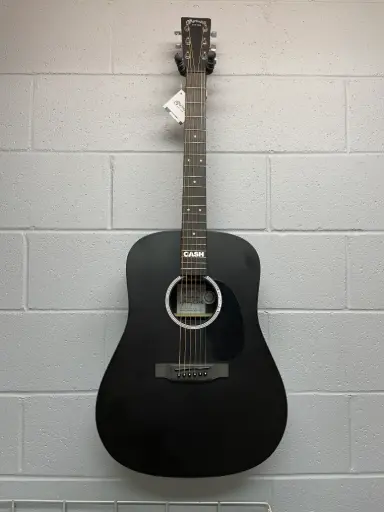 [11DXJOHNNYCASH] Martin MEX Guitare Elect.-Acous.Johnny Cash Signature Noir