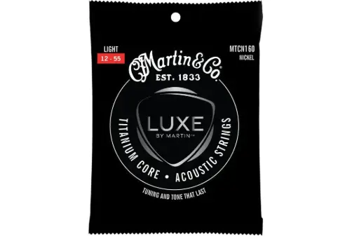 [MTCN160] Martin MTCN160 - Cordes Acoustiques 12-55 Titane Nickel