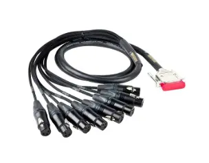 [GOLD-DB25-XLRF-10] MOGAMI GOLD DB25-XLRF 10'