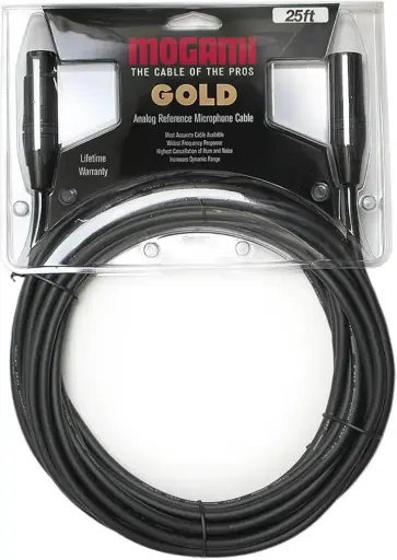 [Gold Studio-25] MOGAMI GOLD STUDIO XLR-XLR 25'