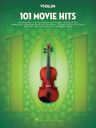 [MUS 5T158094] Hal Leonard 101 Hits Films - Livre Violon - Partitions