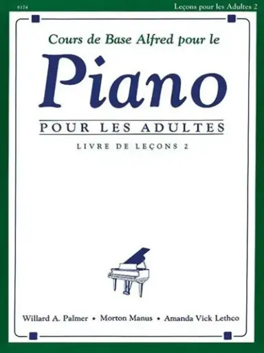 [MUS 6174] Livre Méthode pour Piano Alfred Volume 2